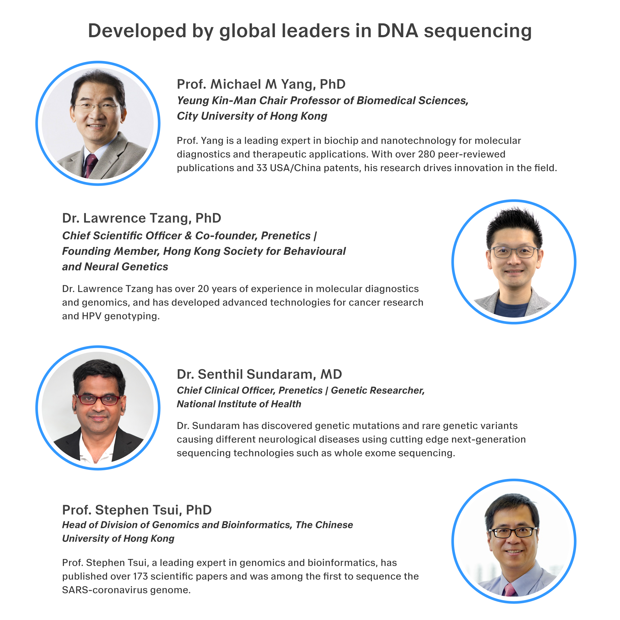 Developed by World-Class Doctors & DNA Sequencing Experts