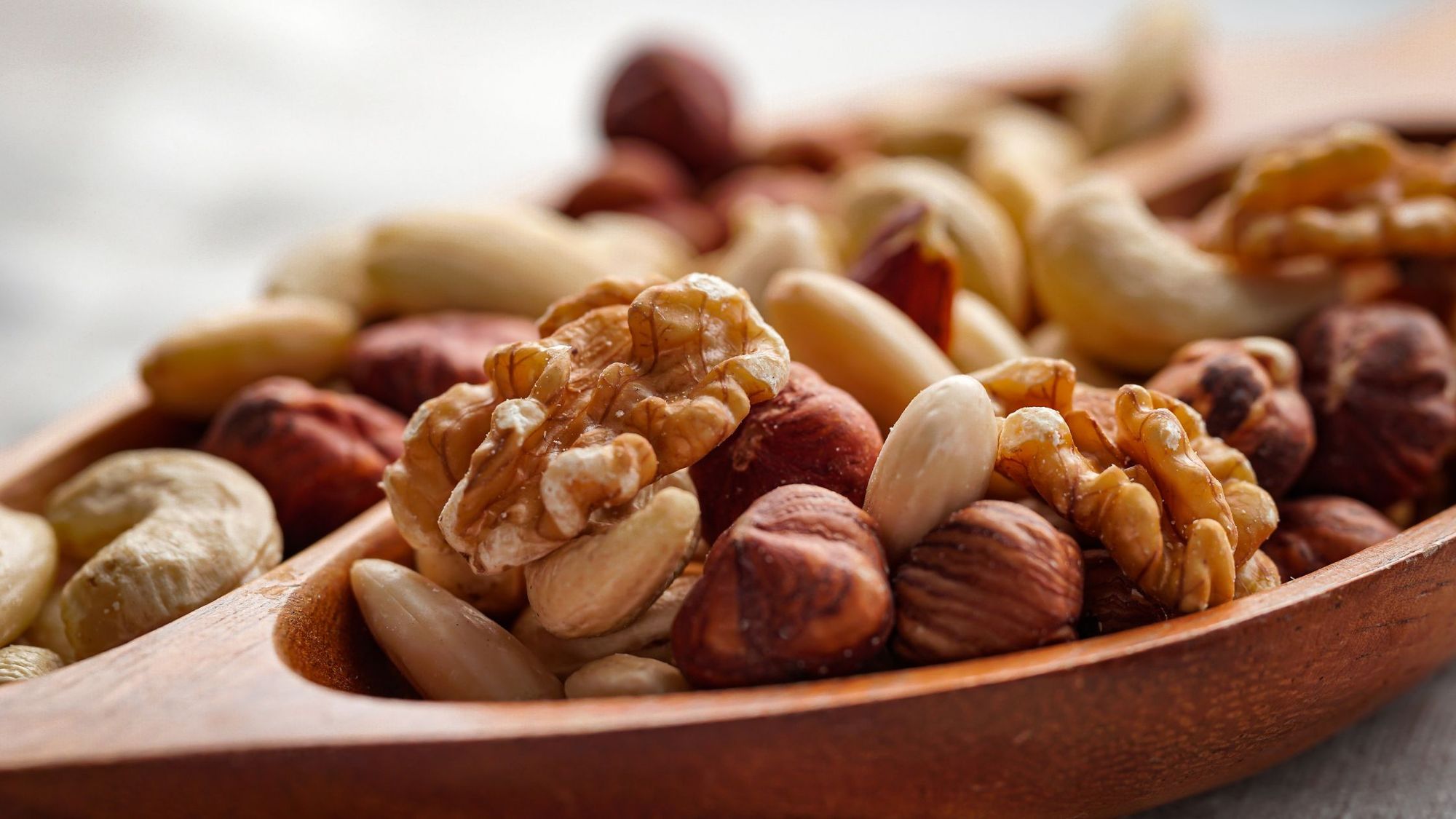 Hey google, what are the benefits of nuts?” (That's what she said). High in  'good fats' – monounsaturated fats (most nut types) and…